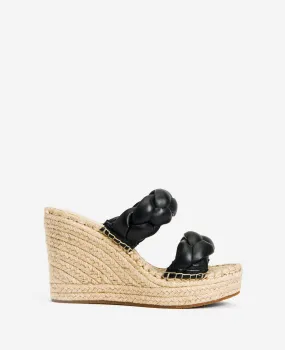 Olivia Braided Wedge Espadrille Sandal