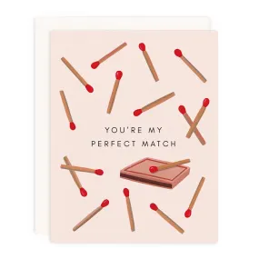 Perfect Match Greeting Card