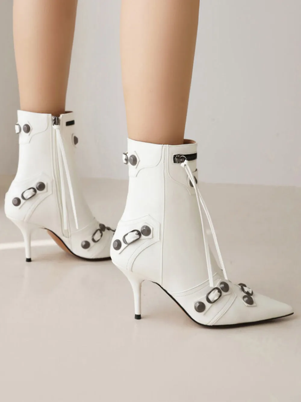 Pointed Toe Ankle Boots