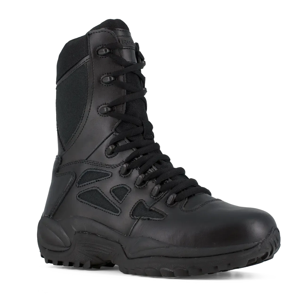 Rapid Response Rb 8 Inch Soft-Toe Side Zip Tactical Stealth Boot With Side Zipper