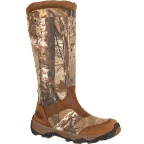 Rocky Men's Retraction 17" WP Side Zip Snake Hunting Boot Camo RKS0243