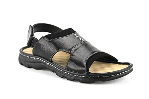 Rocus Men's JF5-45 Comfort Open Toe Sandals Shoes