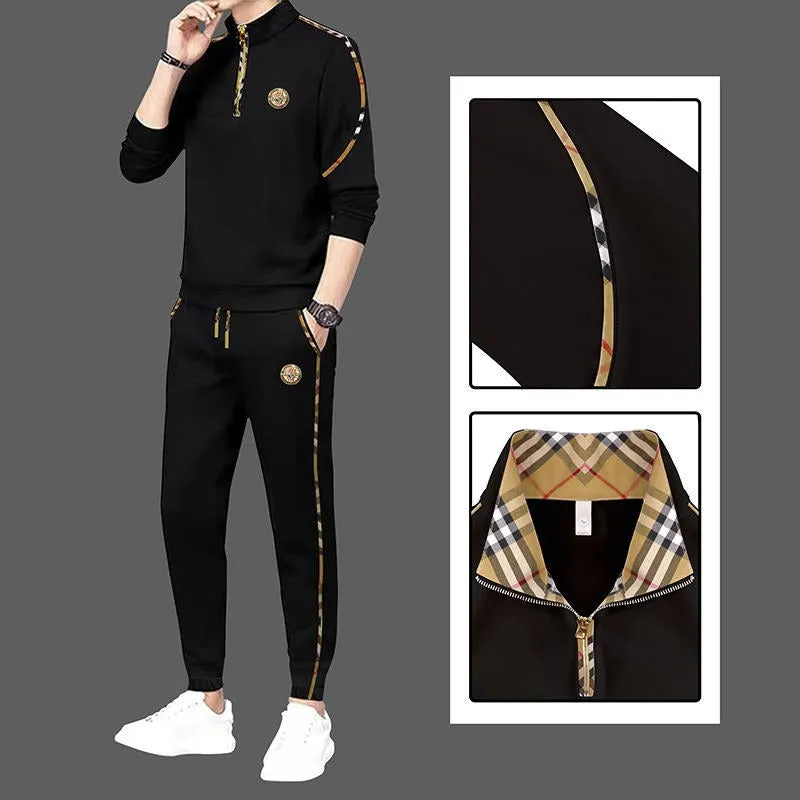 Top Quality Men's Designer Sports Jogging Set 2 Piece Sweat Suit Casual Wear Set Hoodies & Sweatshirt | 301