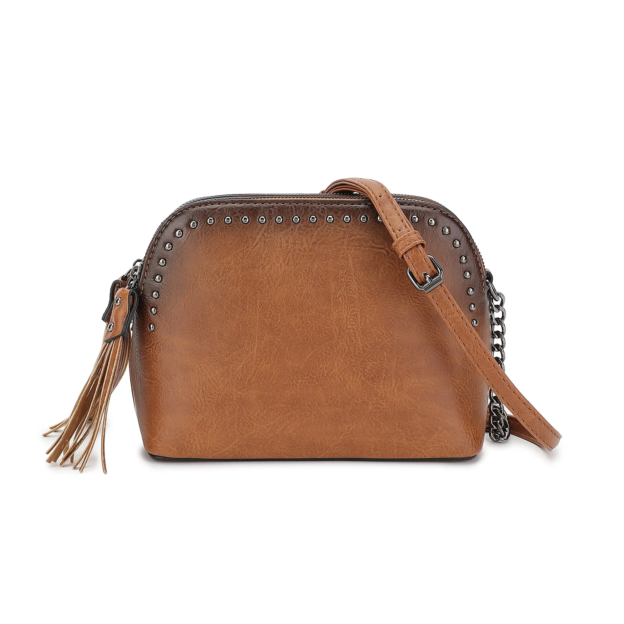 TRIPLE COMPARTMENT CROSSBODY