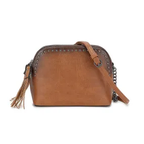 TRIPLE COMPARTMENT CROSSBODY