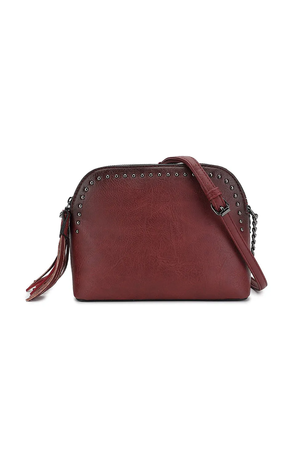 TRIPLE COMPARTMENT CROSSBODY