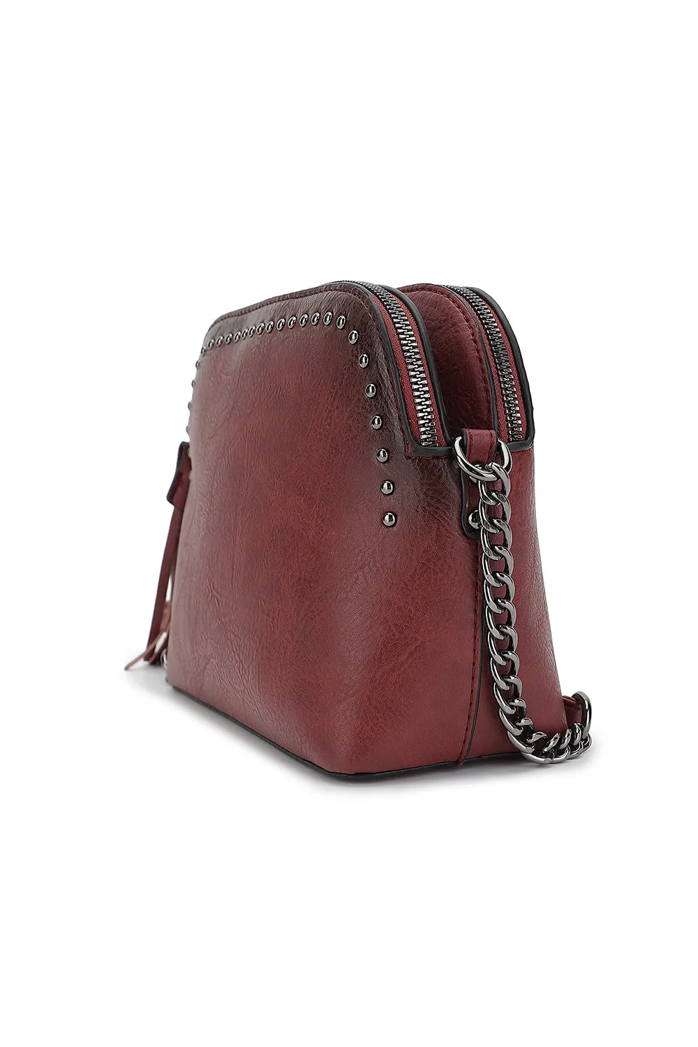 TRIPLE COMPARTMENT CROSSBODY