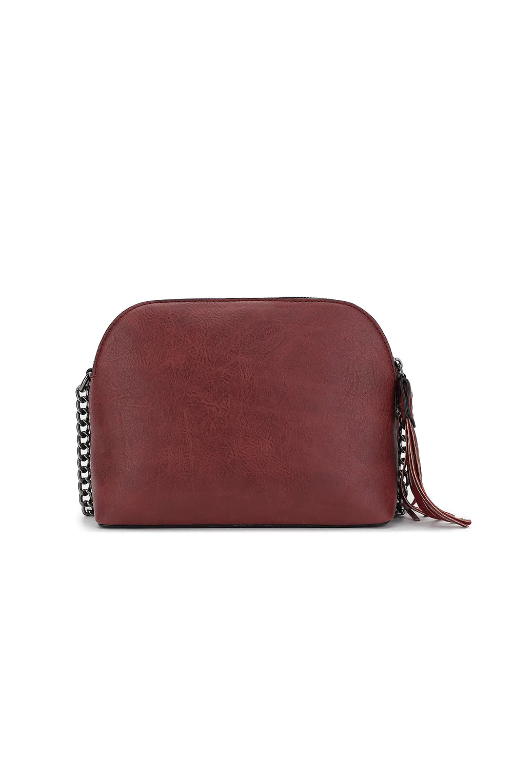 TRIPLE COMPARTMENT CROSSBODY