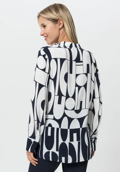 Tuzzi Graphic Print Blouse