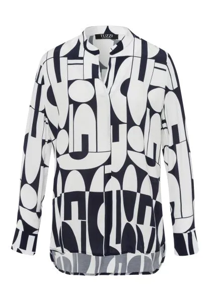 Tuzzi Graphic Print Blouse