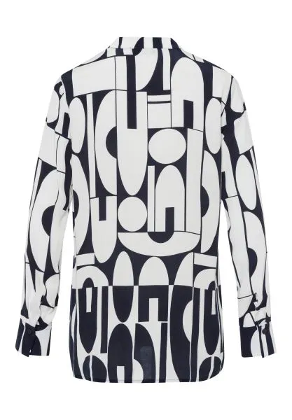 Tuzzi Graphic Print Blouse