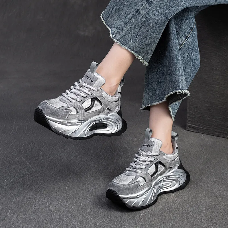 Women Casual Platform Chunky Fashion Sneakers