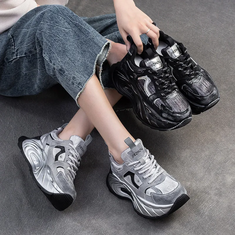 Women Casual Platform Chunky Fashion Sneakers