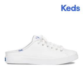 Women's Kickstart Mule Leather White (WH62558)